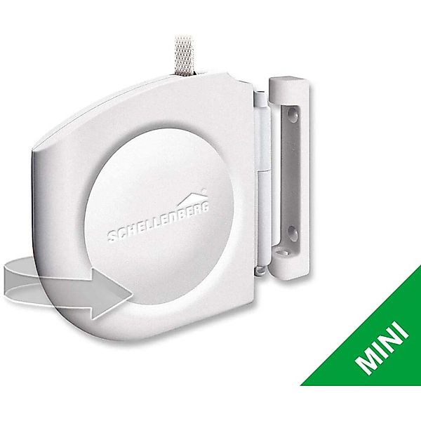 SCHELLENBERG Aufputz-Gurtwickler Minisystem, Design-Gurtwickler inkl. 5 günstig online kaufen