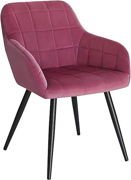 Woltu Esszimmerstuhl (1 St), Polsterstuhl mit Armlehne, Metallbeine günstig online kaufen