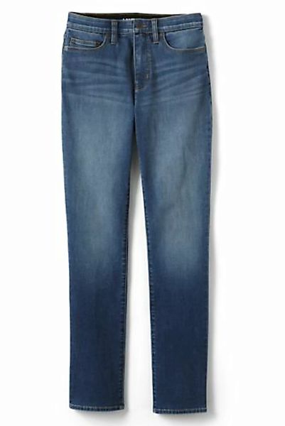 Shaping Jeans Straight Fit High Waist, Damen, Größe: 34 30 Normal, Blau, De günstig online kaufen