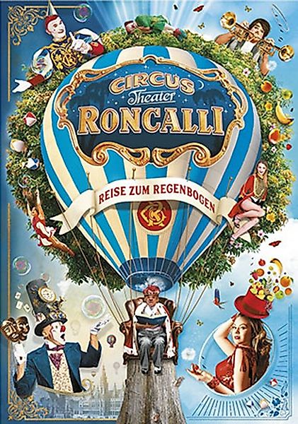 Piatnik Puzzle Circus-Theater Roncalli - Reise zum Regenbogen, Puzzleteile günstig online kaufen