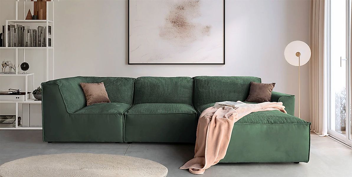 RAUM.ID Ecksofa "Modulid L-Form", Module einzeln für individuelle Zusammens günstig online kaufen