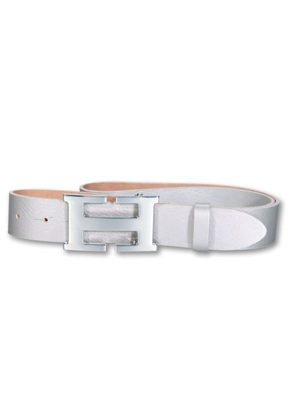 Silbergift Koppelgürtel Mit silberner Kopplschließe, Vollrindleder günstig online kaufen