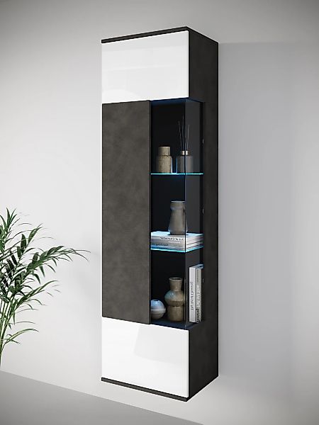 INOSIGN Vitrine "Kenia, stehend und hängend, Türanschlag wechselbar" 1 Stk. günstig online kaufen