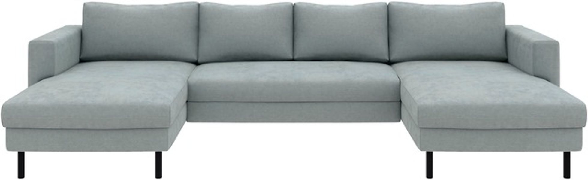 TRENDMANUFAKTUR Wohnlandschaft »Amazing II, wahlw. mit Schlaffunktion & Bet günstig online kaufen