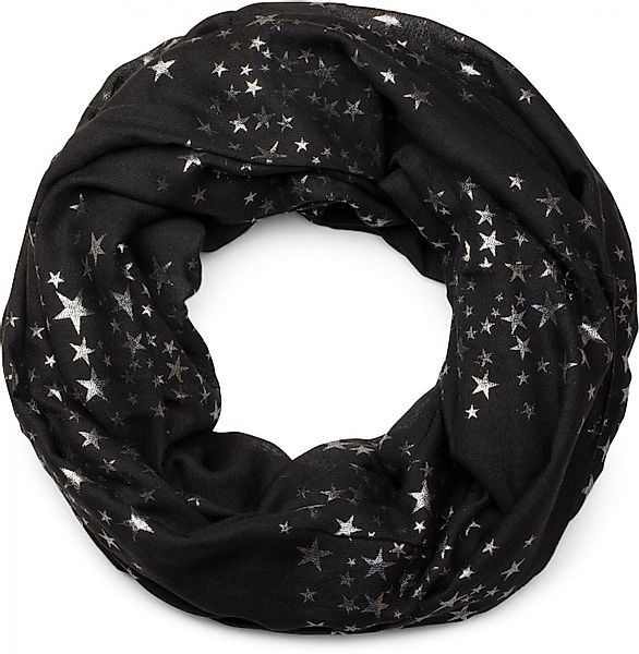 styleBREAKER Loop Loop Schal mit Metallic günstig online kaufen