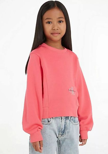 Calvin Klein Jeans Sweatshirt Mit Calvin Klein Monogram günstig online kaufen