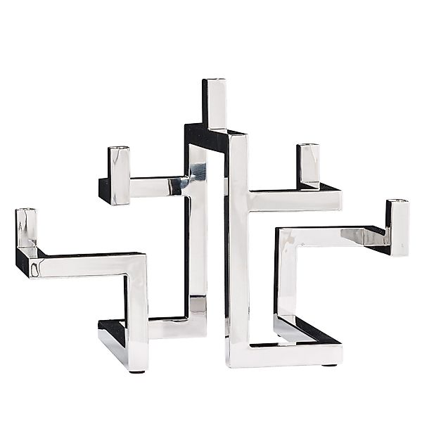 riess-ambiente Kerzenhalter ABSTRACT 50cm silber · günstig online kaufen