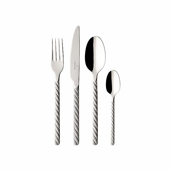 Villeroy & Boch Besteck-Set "Tafelbesteck Montauk 24er Set silber" günstig online kaufen