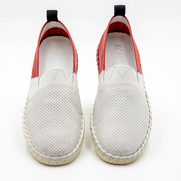 LaMarta weiße Lederschuhe Herren mit Löchern günstig online kaufen
