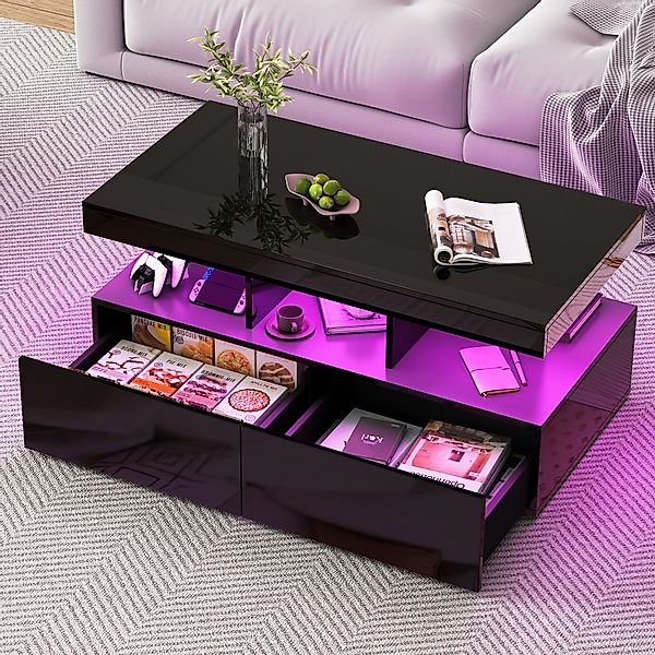 Furnishings Home Couchtisch Schreibtisch Beistelltisch LED günstig online kaufen