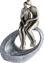Casablanca by Gilde Dekofigur »Skulptur Moment, bronzefarben/grau« Dekoobje günstig online kaufen