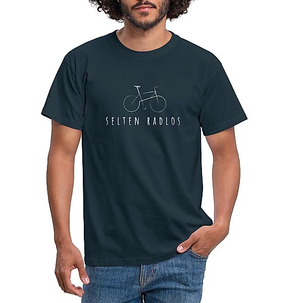 Spreadshirt T-Shirt Fahrrad Geschenk Selten Radlos günstig online kaufen