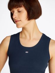 Tommy Jeans Tanktop "TJW ESSENTIAL RIB TANK EXT" mit gerippter Struktur günstig online kaufen