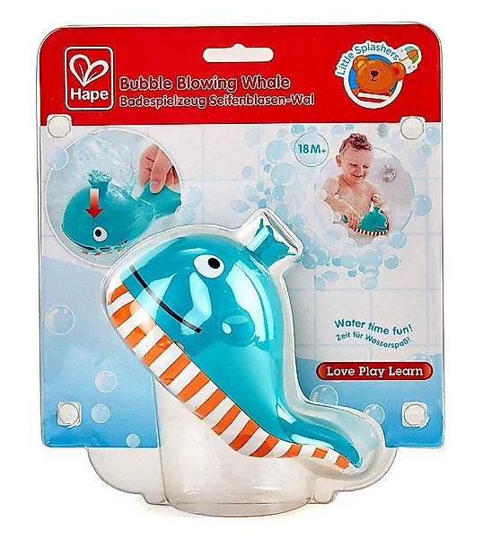 Hape Badespielzeug Hape E0216 - Seifenblasen-Wal, Fisch, Badespielzeug günstig online kaufen