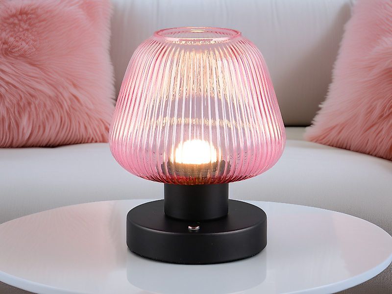 meineWunschleuchte LED Tischleuchte, Dimmfunktion, LED fest günstig online kaufen