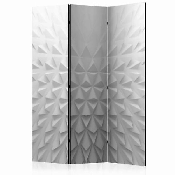 artgeist Paravent Tetrahedrons [Room Dividers] schwarz/weiß Gr. 135 x 172 günstig online kaufen
