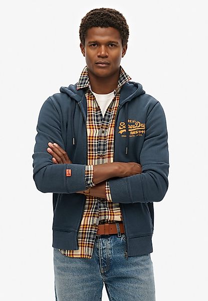 Superdry Kapuzensweatjacke SD-VL EMBROIDERED ZIPHOOD günstig online kaufen