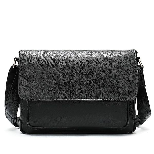 YUBRO-STUDIO Schultertasche Herren Schultertasche Echtleder Wasserdicht günstig online kaufen