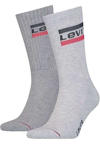 Levis Socken "LEVIS REGULAR CUT SPRTWR LOGO 2P", (Packung, 2 Paar, 2er Pack günstig online kaufen