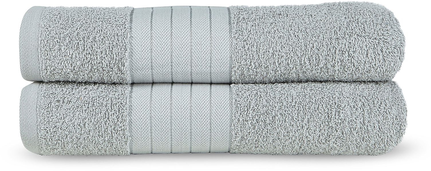 Emotion Badetücher Uni, Frottee (2-St), Baumwolle,Walkfrottee, günstig online kaufen
