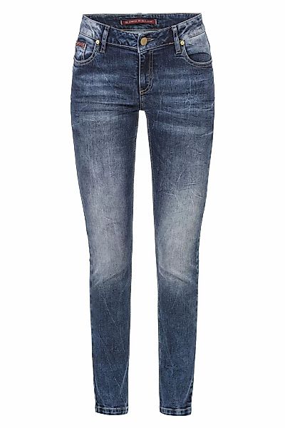 Cipo & Baxx Slim-fit-Jeans "Jeans", Mit cooler Used-Waschung, WD461 günstig online kaufen