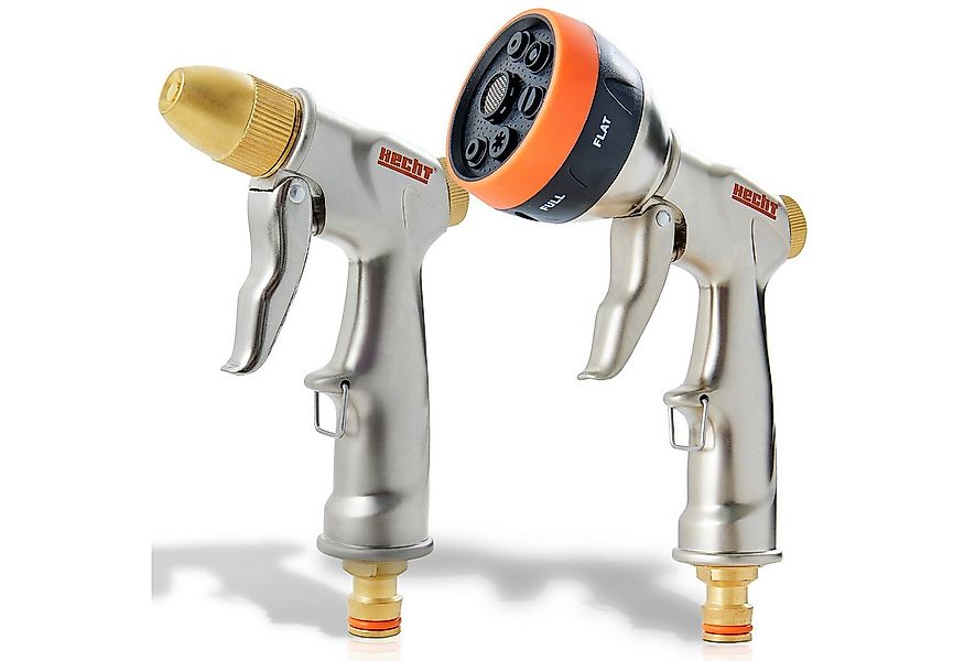 Hecht Bewässerungsbrause Gartenbrause Handbrause mit 6 Sprühmuster Rostfrei günstig online kaufen