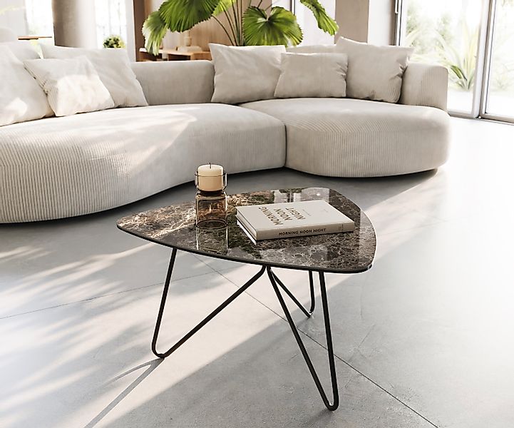 DELIFE Couchtisch Ekrem, Keramik Laminam®Emperador Extra günstig online kaufen