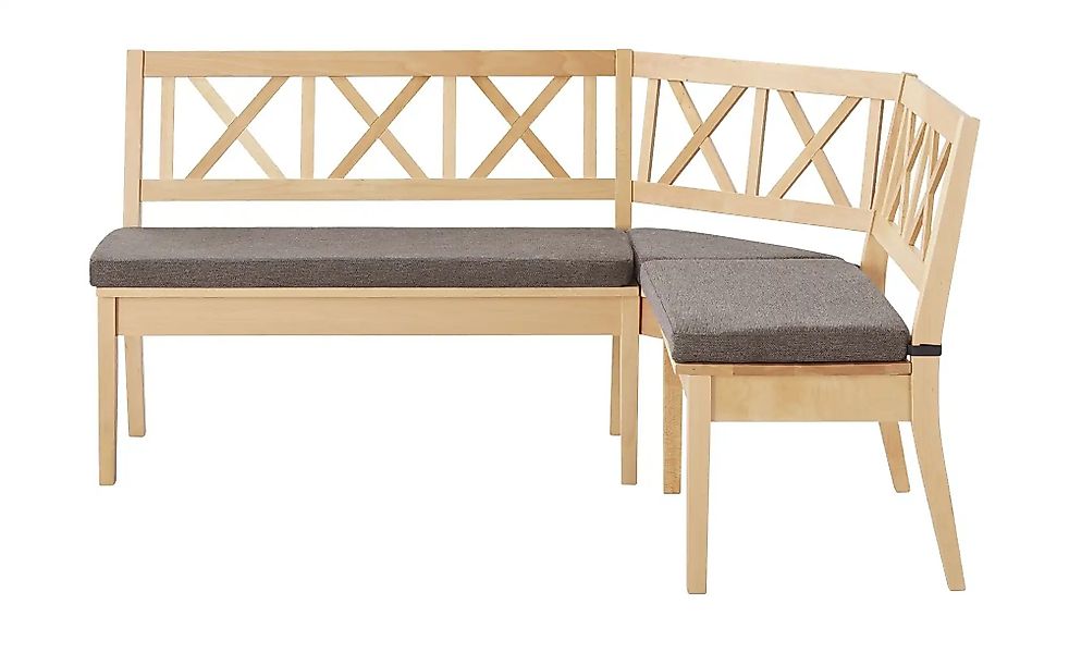 Woodford Eckbank massiv Olivia ¦ braun ¦ Maße (cm): H: 90 Bänke > Eckbänke günstig online kaufen