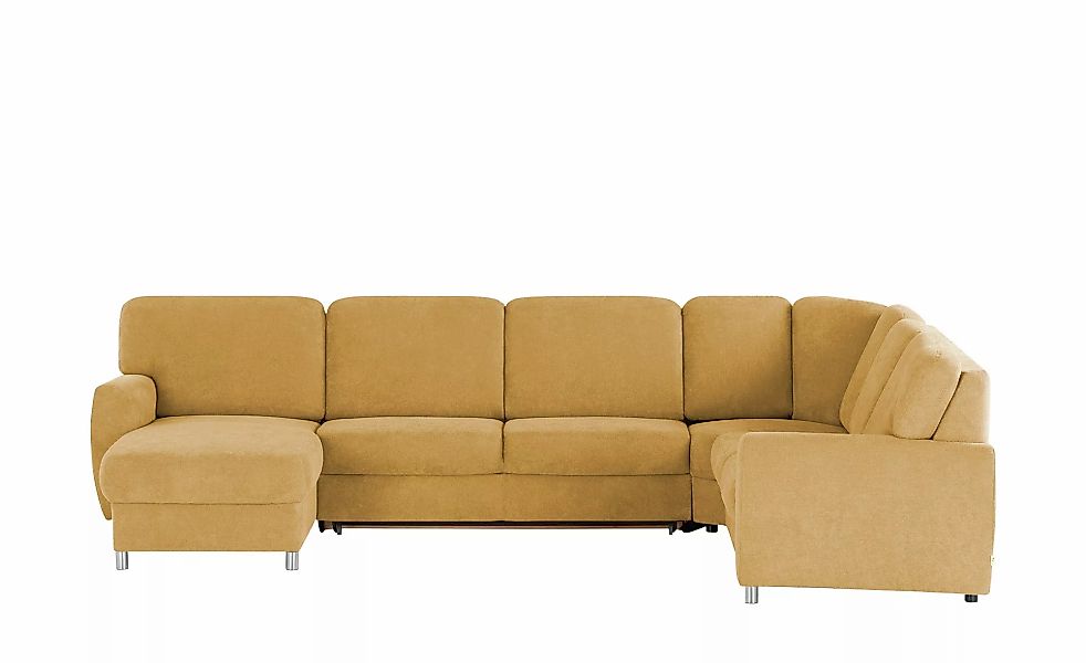 smart Wohnlandschaft  Valencia ¦ gelb ¦ Maße (cm): B: 341 H: 90 T: 240.0 Po günstig online kaufen