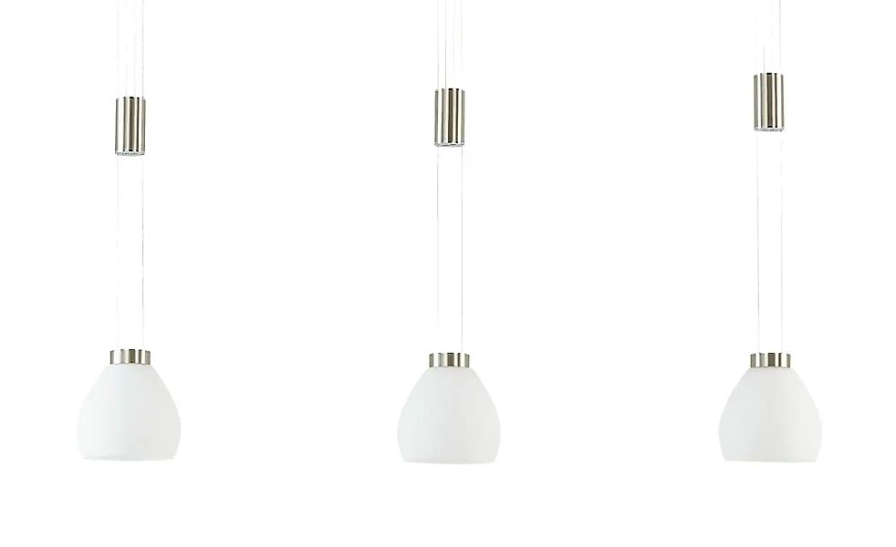 HELL-höllisch gutes Licht LED-Pendelleuchte  3-flammig  Nickel-matt   ¦ sil günstig online kaufen