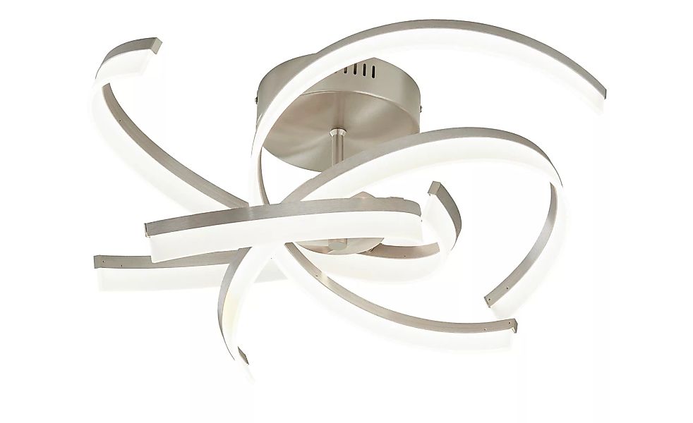 Fischer & Honsel LED-Deckenleuchte Sund TW 4x 8 W Weiß-Nickel 3400 lm günstig online kaufen