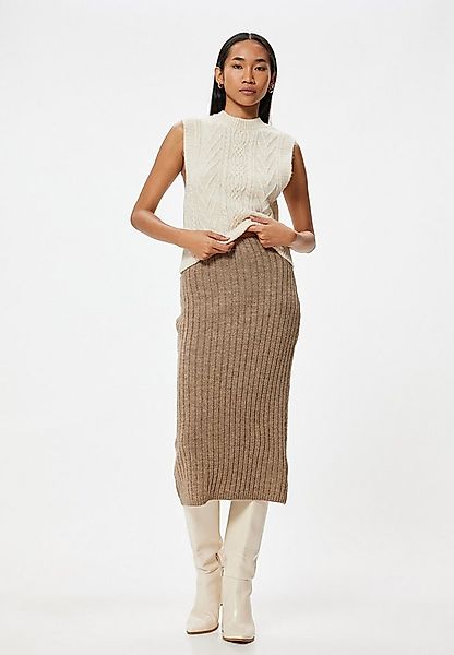 Koton Strickrock Midi Länge Bleistiftrock günstig online kaufen