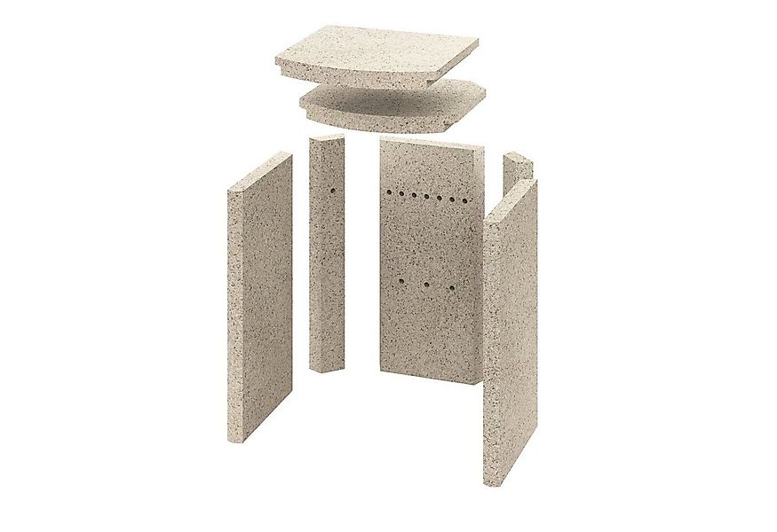 Thermia Kaminofen-Erweiterungssegmet Taifun Ersatzteil Brennraumauskleidung günstig online kaufen