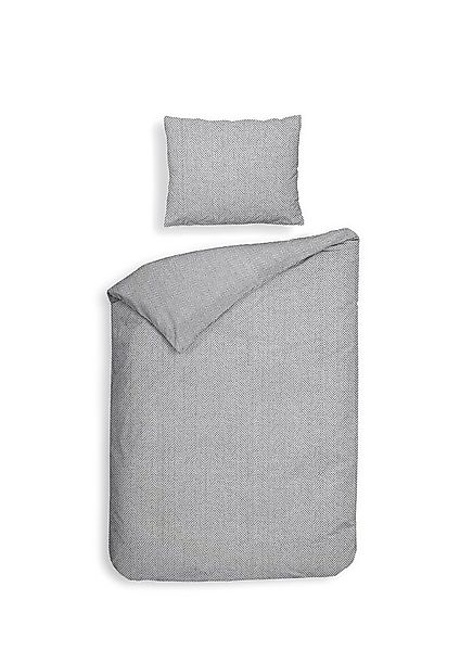 Heckett and Lane Bettwäsche Heckett & Lane Flanell Bettwäsche 135x200 Spina günstig online kaufen