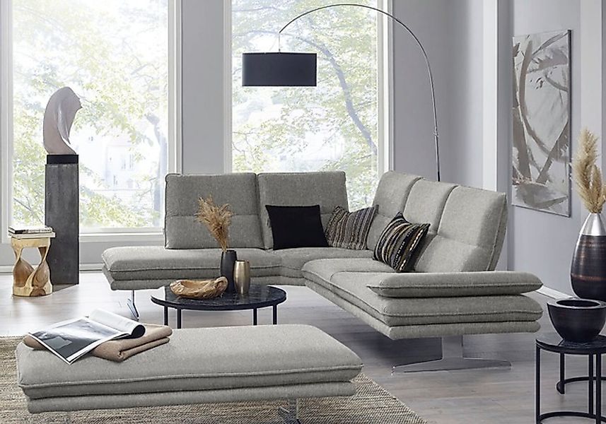 W.SCHILLIG Ecksofa »broadway, Designsofa, mit tollem Sitzkomfort, L-Form«, günstig online kaufen