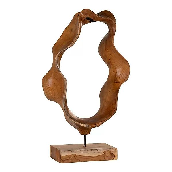 Dekofigur Skulptur Holz aus Teak Massivholz 60 cm hoch günstig online kaufen