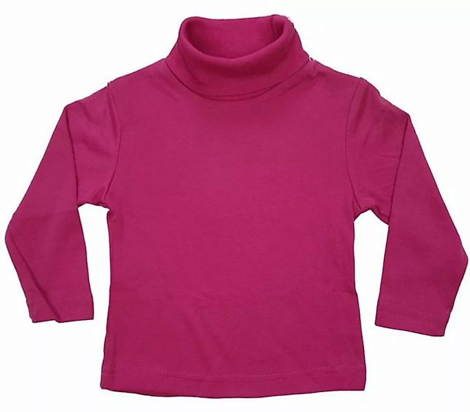 Girls Fashion Langarmshirt Rolli, Langarmshirt mit Rollkragen Shirt, MS11 günstig online kaufen