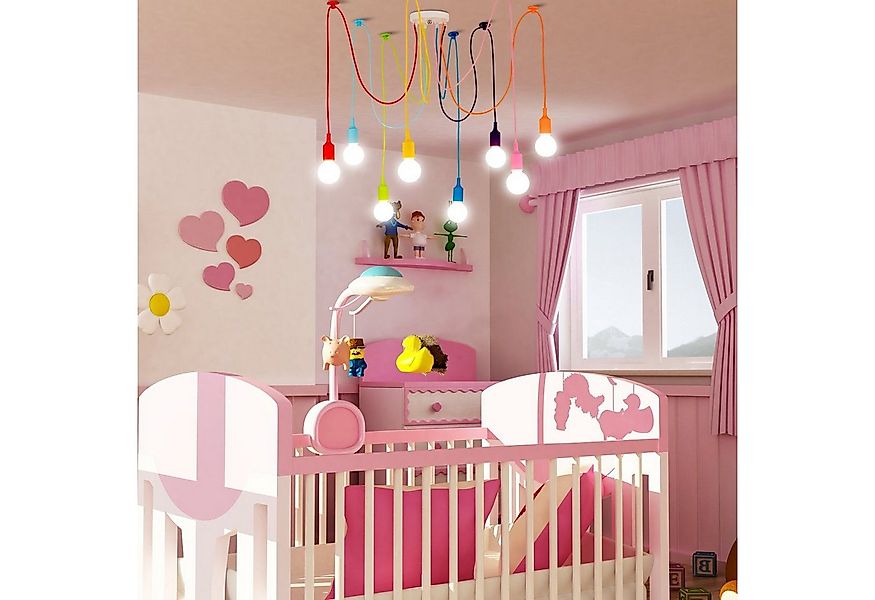 MUPOO Pendelleuchte Industrial Hängelampe,Spinne Pendelleuchte Deckenleucht günstig online kaufen