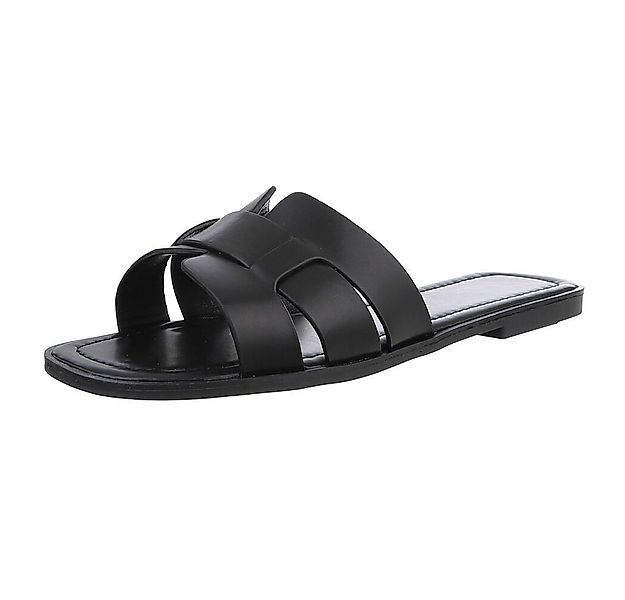 Ital-Design Moderne Sandalen für Freizeit und Sommervergnügen Pantolette (8 günstig online kaufen
