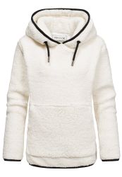 REPUBLIX Kapuzenpullover CAROL Damen Teddy Sweatjacke günstig online kaufen