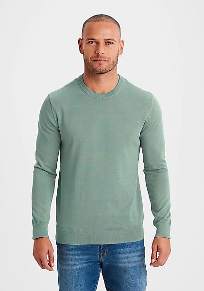 H.I.S Strickpullover Regular Fit, Langarm, Pullover aus Feinstrick, Baumwol günstig online kaufen