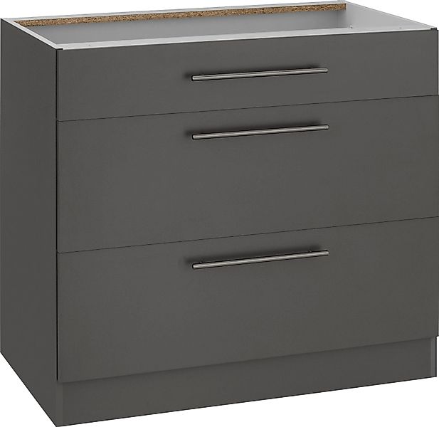 wiho Küchen Unterschrank "Unna" 90 cm breit, mit 2 großen Auszügen, ohne Ar günstig online kaufen