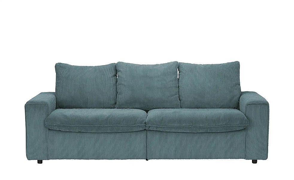 SOHO Big Sofa  Kini ¦ türkis/petrol ¦ Maße (cm): B: 214 H: 85 T: 107.0 Pols günstig online kaufen