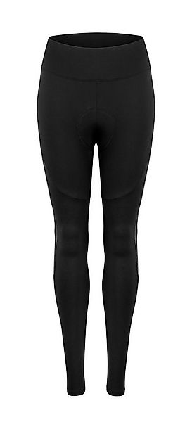FORCE Fahrradhose Legging F RIDGE LADY mit Pad in grau schwarz 0 °C bis +10 günstig online kaufen