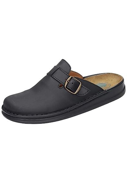 Helix Pantoletten Clog aus Nubukleder günstig online kaufen