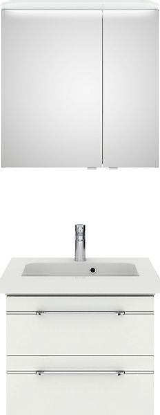 Saphir Badmöbel-Set "Balto Sprint 2-teilig, Mineralmarmor-Waschtisch mit LE günstig online kaufen