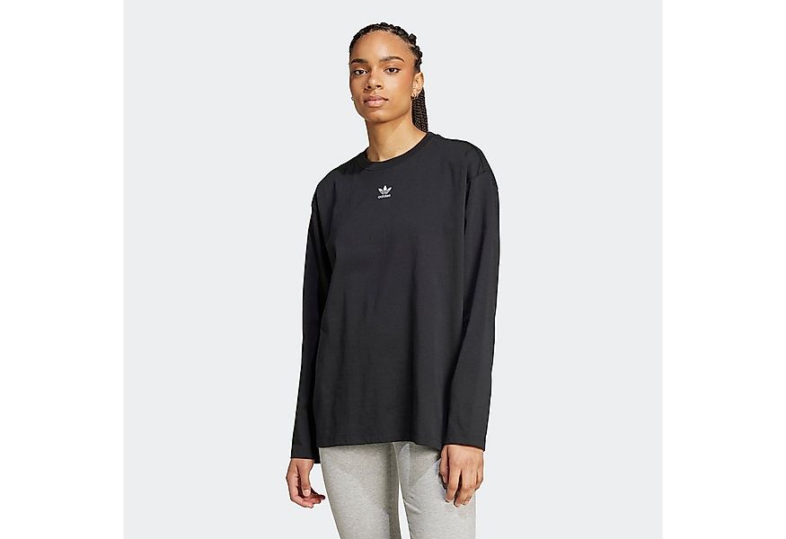adidas Originals Langarmshirt ESS LONGSLEEVE lockerer Schnitt, Langarm, aus günstig online kaufen