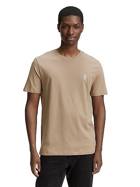 TOM TAILOR Denim T-Shirt mit Rundhalsausschnitt günstig online kaufen