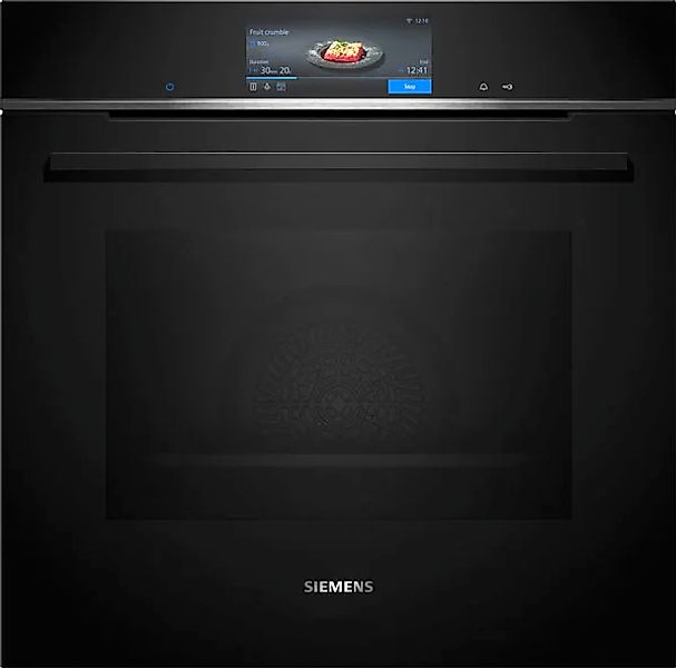 SIEMENS Pyrolyse Backofen iQ700 "HB778G3B1" mit Teleskopauszug nachrüstbar günstig online kaufen