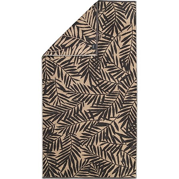 Cawö Handtücher Maison Blätter 6267 - Farbe: basalt - 37 - Duschtuch 70x140 günstig online kaufen